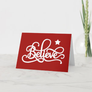 Believe with star card