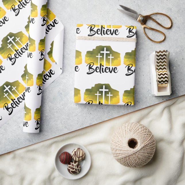 Believe Wrapping Paper (Crafts)