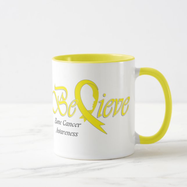 Believe "Yellow Mug" Mug (Right)