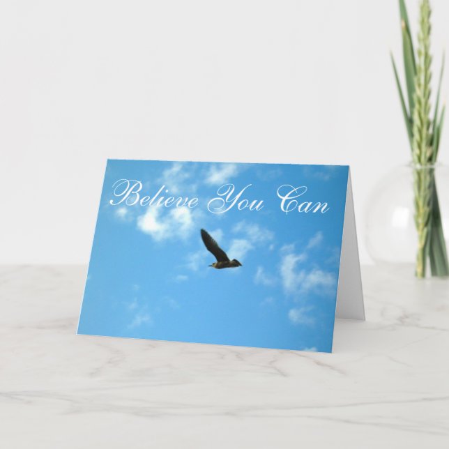 Believe You Can Card (Front)