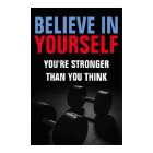 Believe Yourself Bodybuilding Fitness Motivational