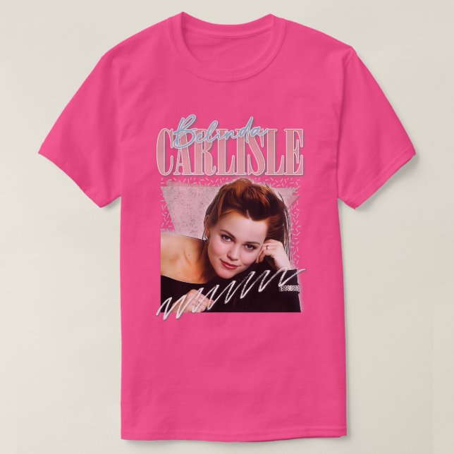 Belinda lisle 80s Aesthetic Fan Design T-Shirt (Design Front)