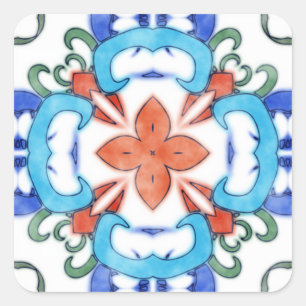 Belinda Square Sticker