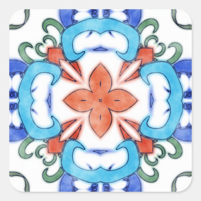 Belinda Square Sticker (Front)