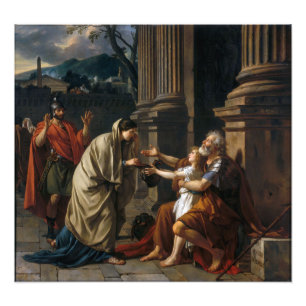Belisarius by Jacques Louis David Photo Print