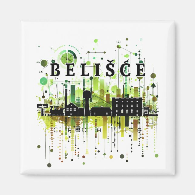 Belišće Croatia Magnet (Front)