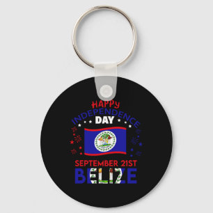 Belise 43rd Independence Day Belizean Pride Belise Key Ring