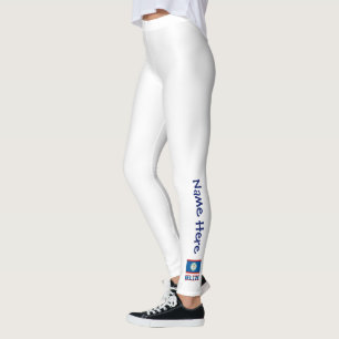 Belise and Belizean Flag Personalised Leggings