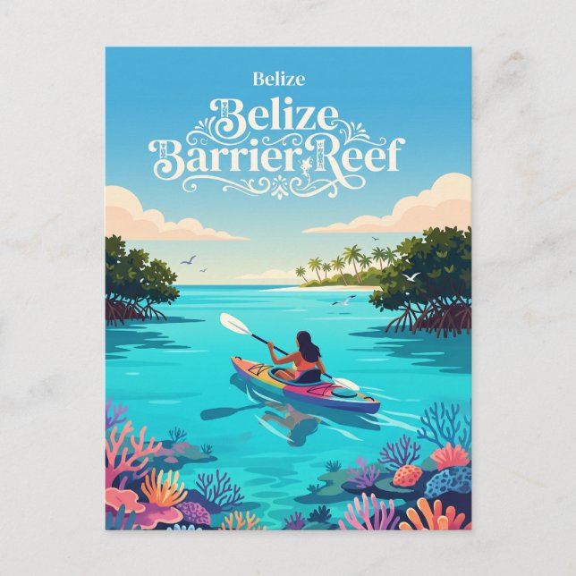 Belise Barrier Reef Postcard (Front)