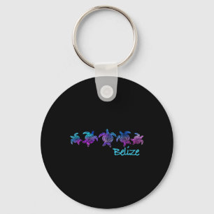 Belise Beach Design _ Tribal Turtle Gift Key Ring
