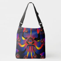 Belise Black Orchid Tote bag