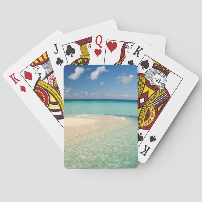 Belise, Caribbean Sea. Goff Caye, A Small Island Playing Cards (Back)
