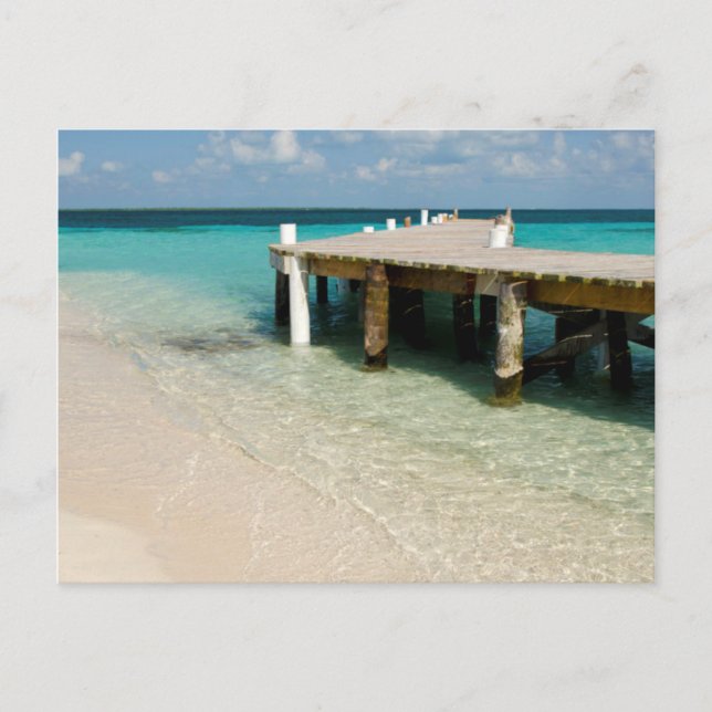Belise, Caribbean Sea, Goff Caye. A Small Island Postcard (Front)