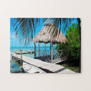 Belise Cay Caulker Coral Island Jigsaw Puzzle