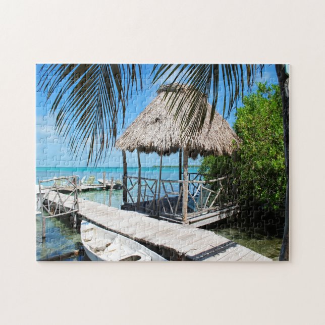Belise Cay Caulker Coral Island Jigsaw Puzzle (Horizontal)
