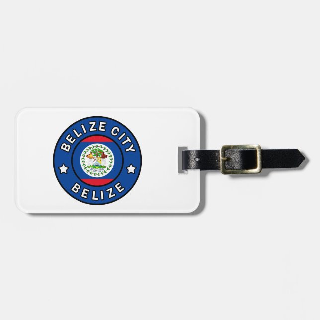 Belise City Belise Luggage Tag (Front Horizontal)