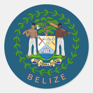 Belise Coat of Arms Classic Round Sticker
