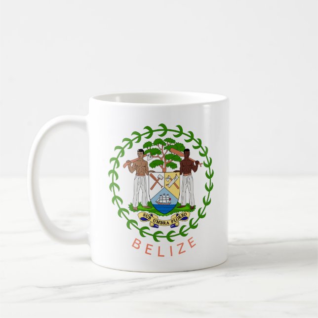 Belise Coat of Arms Coffee Mug (Left)