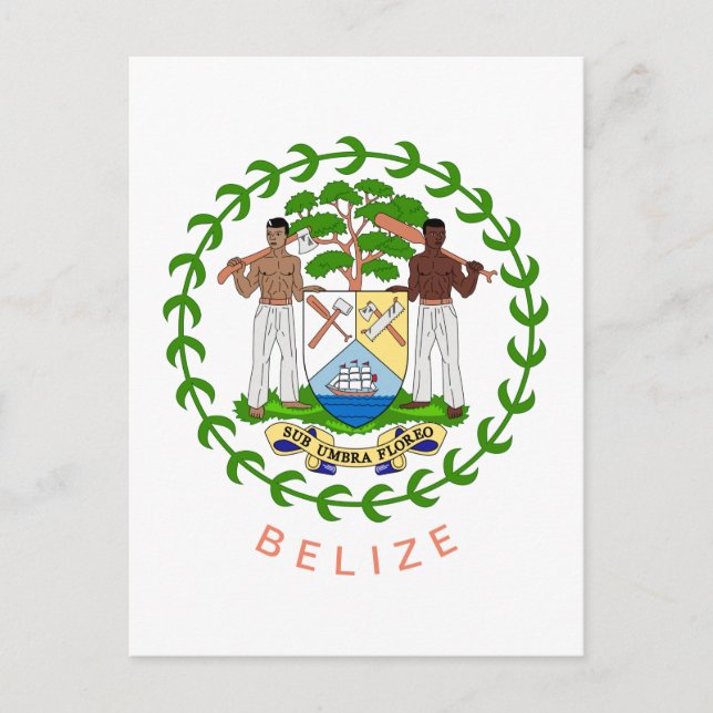 Belise Coat of Arms Postcard (Front)