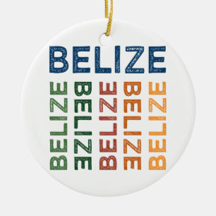 Belise Cute Colourful Ceramic Tree Decoration
