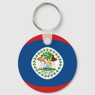 Belise Fisheye Flag Keychain