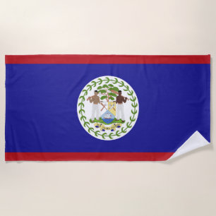 Belise flag beach towel