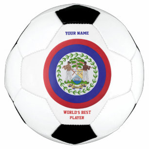 Belise Flag Coat of Arms Football