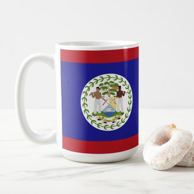 Belise flag coffee mug (With Donut)