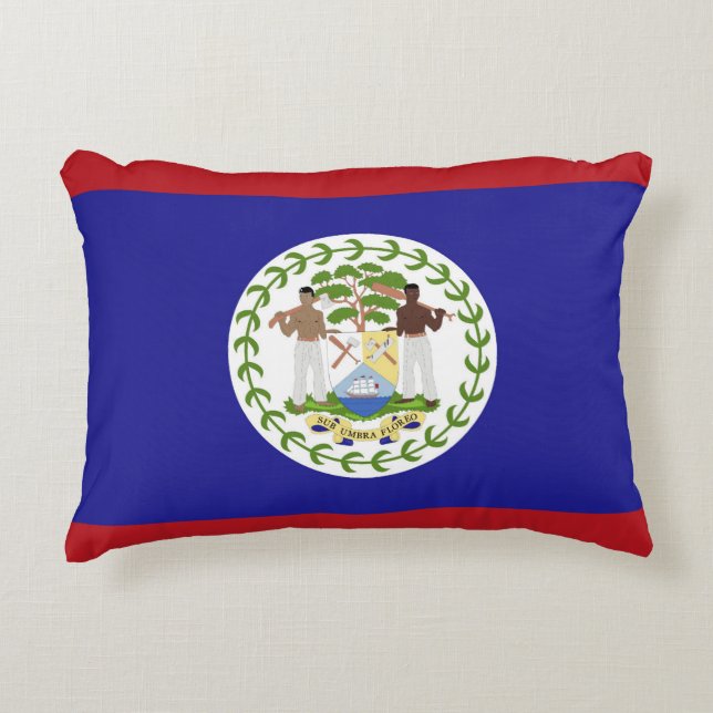 Belise flag decorative cushion (Front)