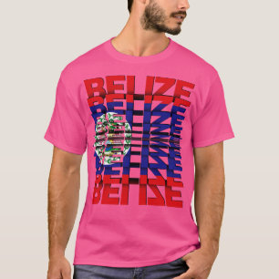 Belise Flag Flip Text effect T-Shirt