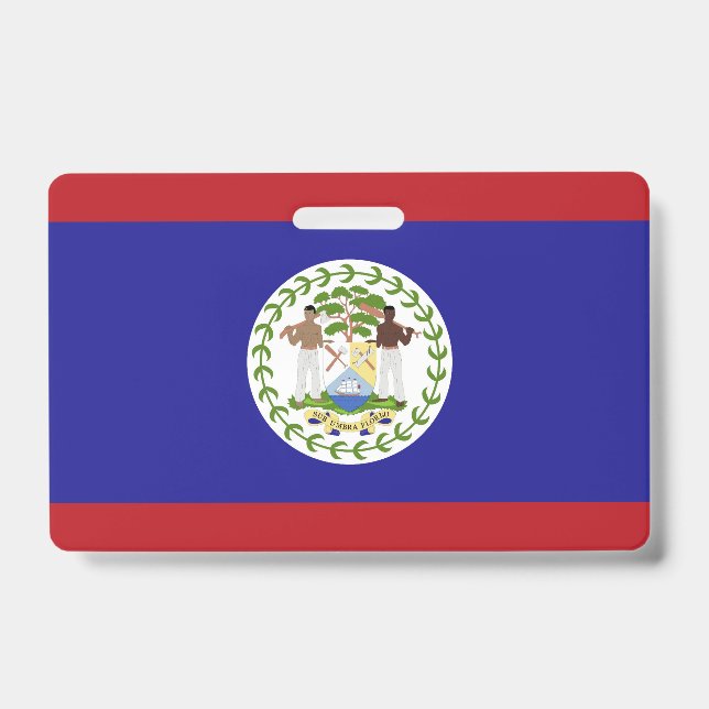 Belise flag ID badge (Front)
