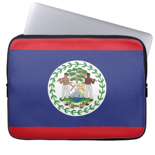 Belise Flag Laptop Sleeve