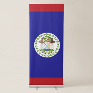 Belise flag retractable banner