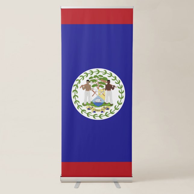 Belise flag retractable banner (Front)