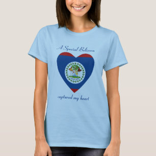 Belise Flag Sweetheart T-Shirt