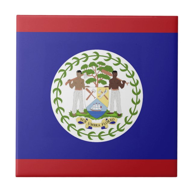 Belise flag tile (Front)