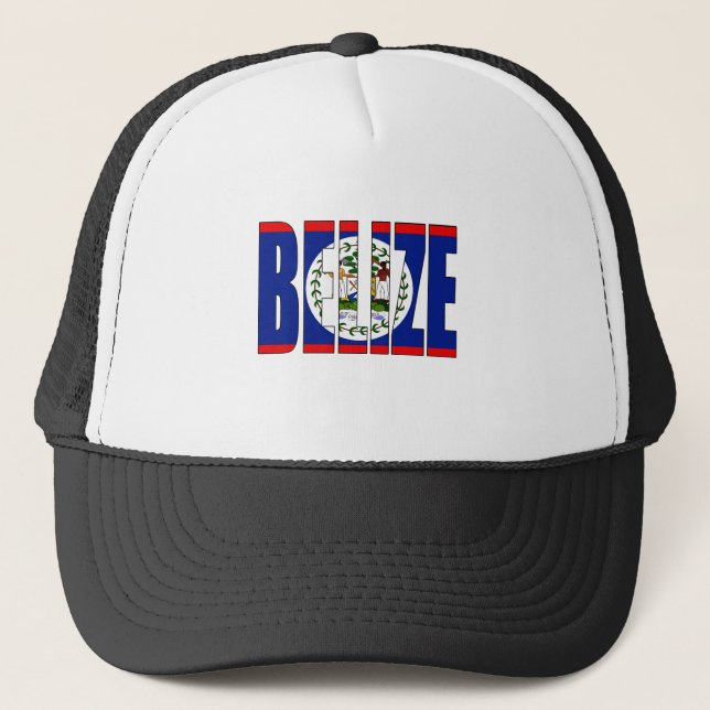 Belise Flag Trucker Hat (Front)