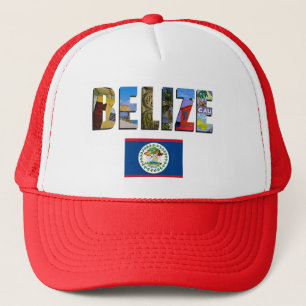 Belise Flag Trucker Hat