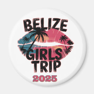 Belise Girls Trip Tropical Adventure Magnet