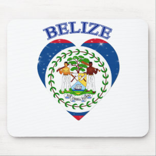 Belise Heart Mouse Mat