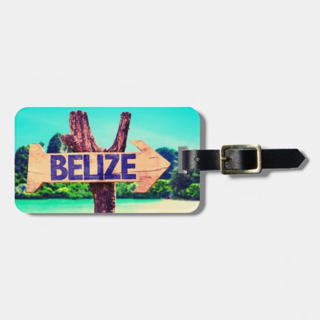 Belise Luggage Tag (Front Horizontal)