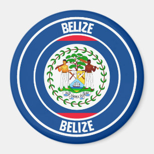 Belise Round Emblem Magnet