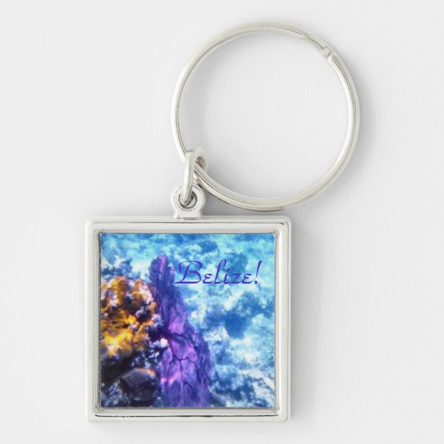 Belise Sea Fan Key Ring (Front)