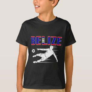 Belise Soccer Fans Jersey Proud Belizean Footll Su T-Shirt
