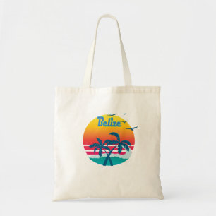 Belise, summer retro vintage tote bag