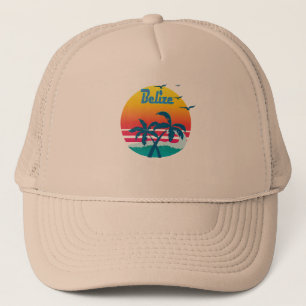 Belise, summer retro vintage trucker hat