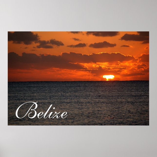 Belise Sunrise Poster2 Poster (Front)