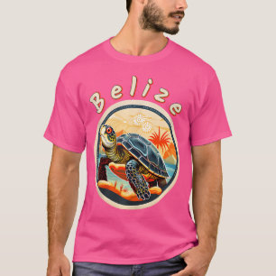 Belise Turtle Matching Vacation Diving The Barrier T-Shirt