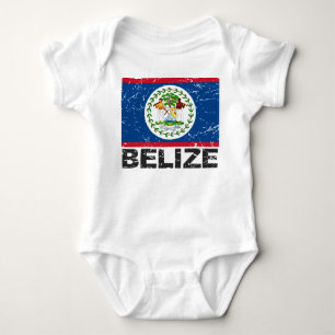 Belise Vintage Flag Baby Bodysuit