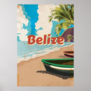 Belise Vintage travel poster